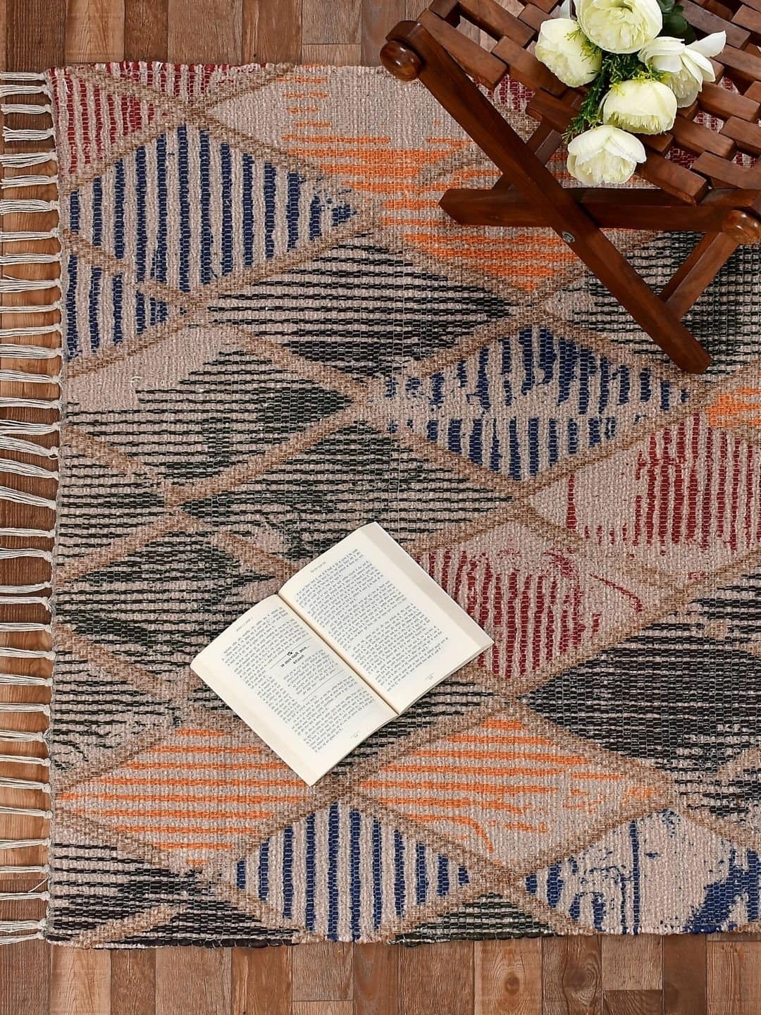 Decorative Handmade Multicolor Rug