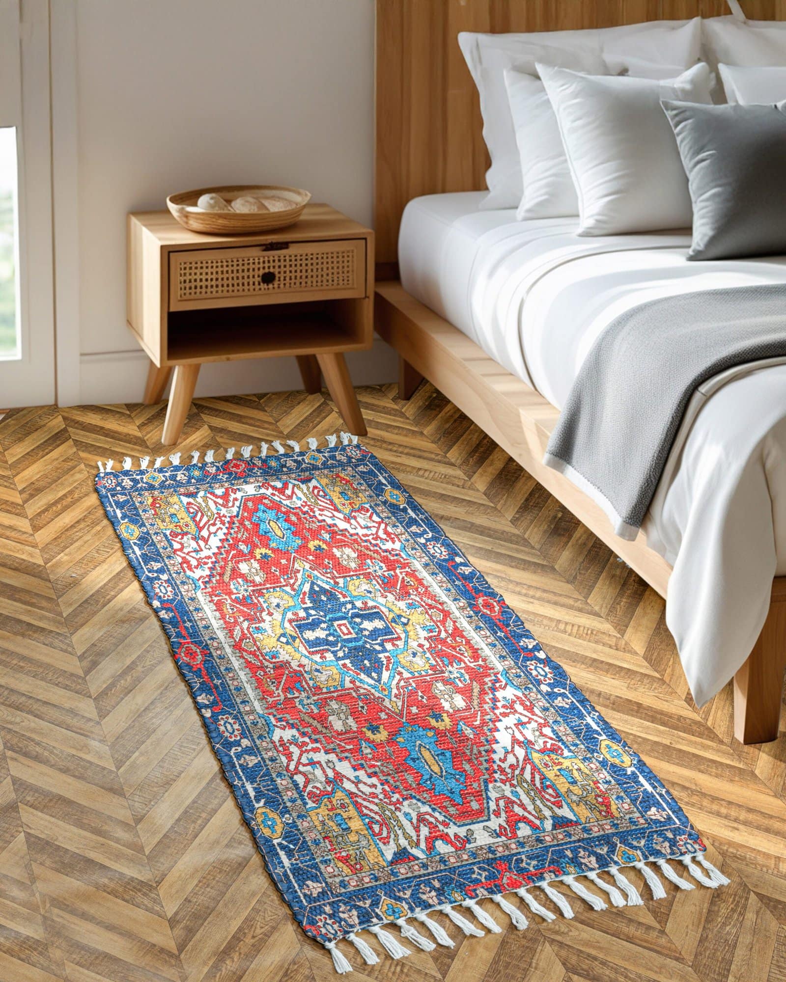 Handmade Modern Printed Rugs - Image 4