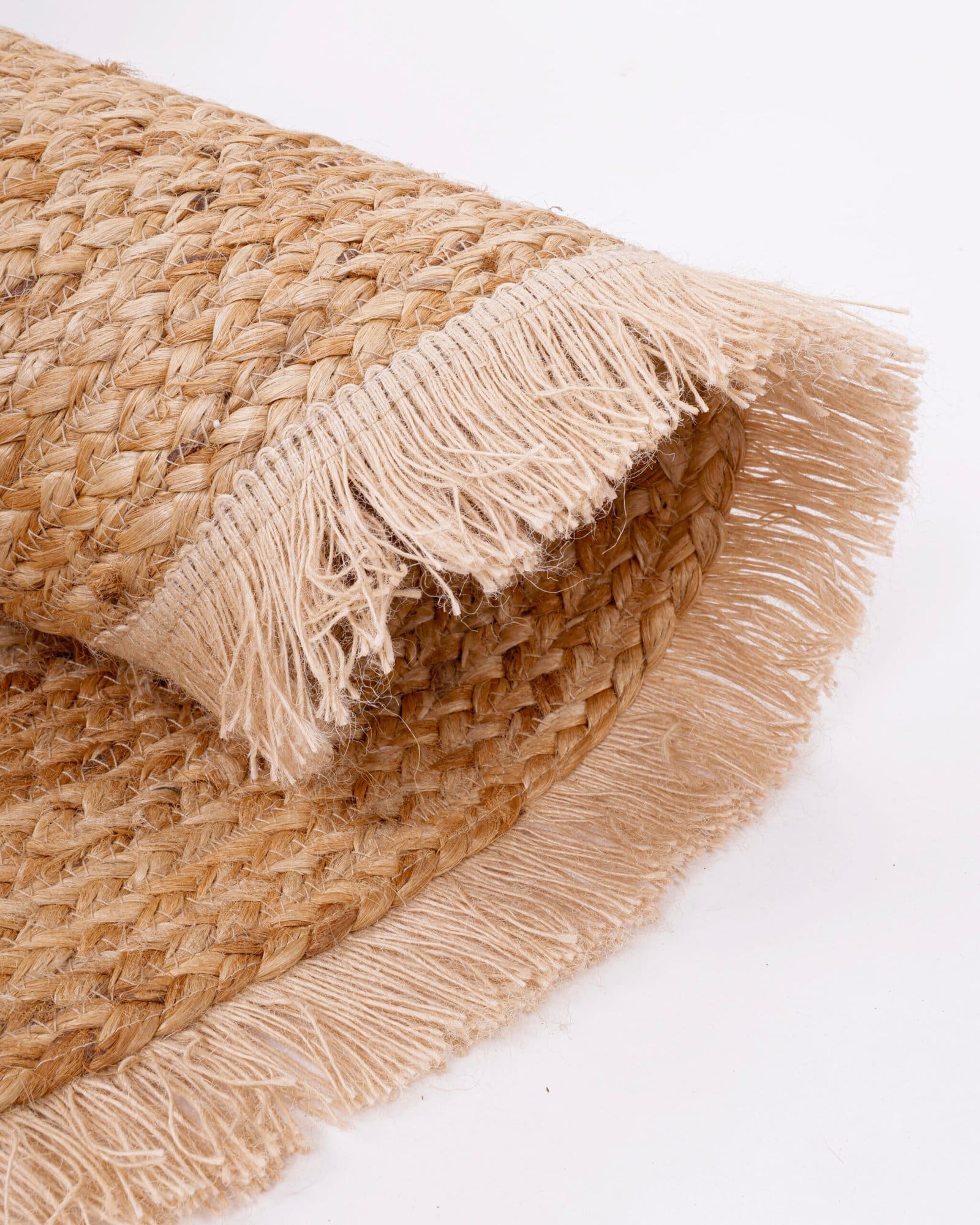 Natural Jute Fringe Rug - Image 2