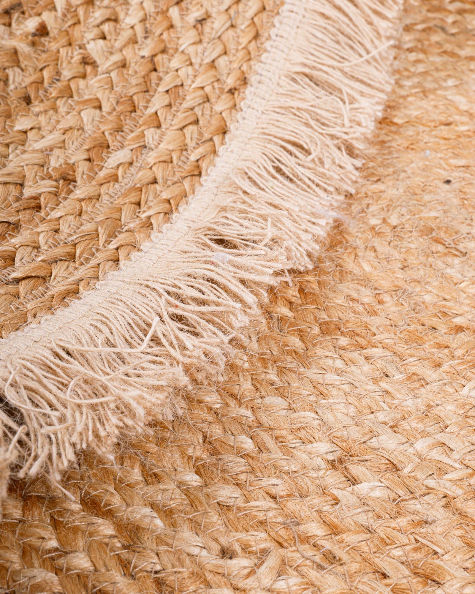 Natural Jute Fringe Rug - Image 3