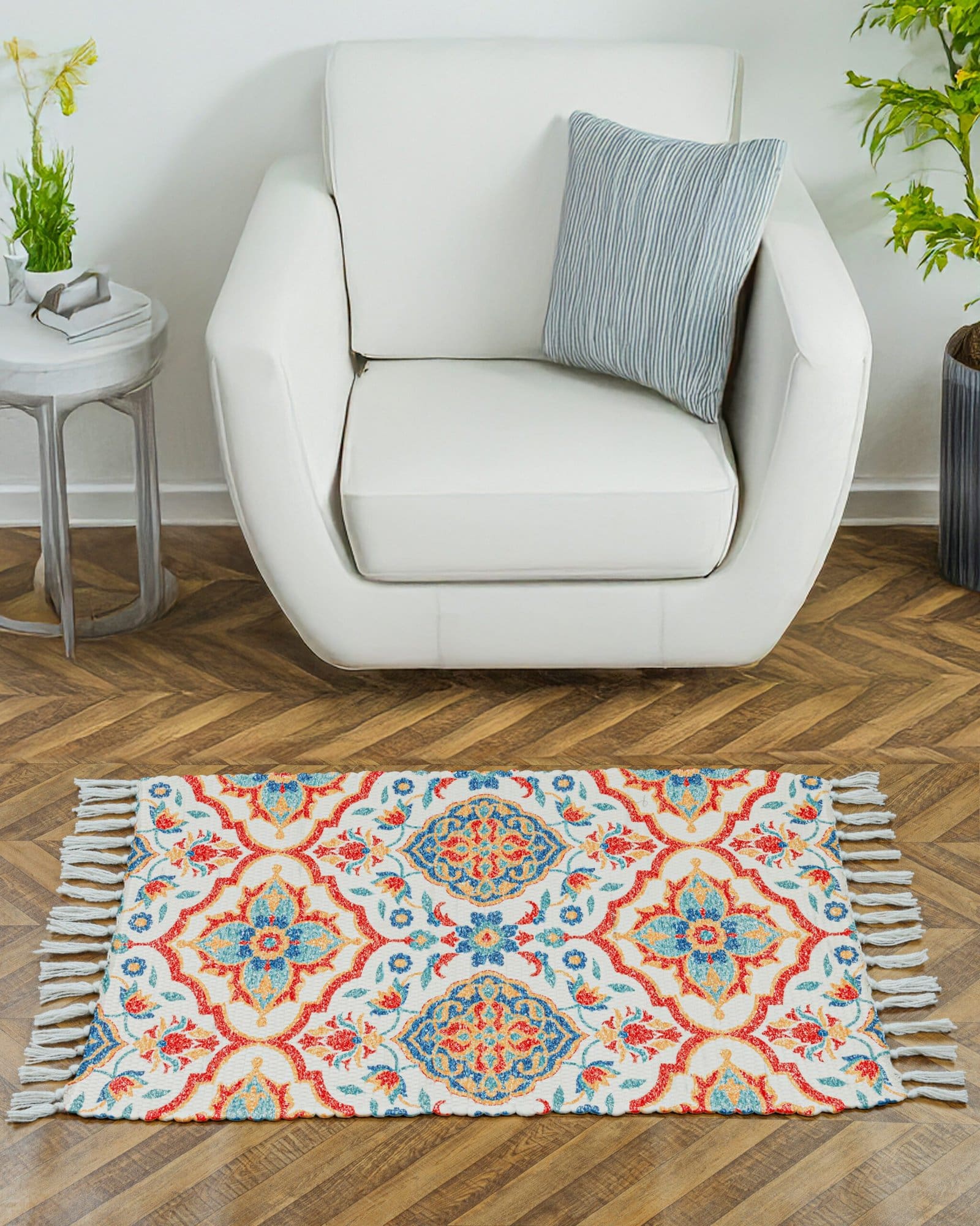 Handmade Mordern Designed Printed Rugs - Image 3