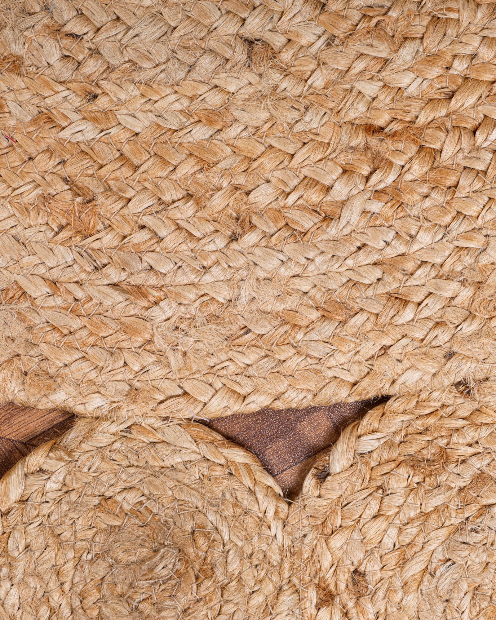 Natural Handwoven Jute Rug - Image 4