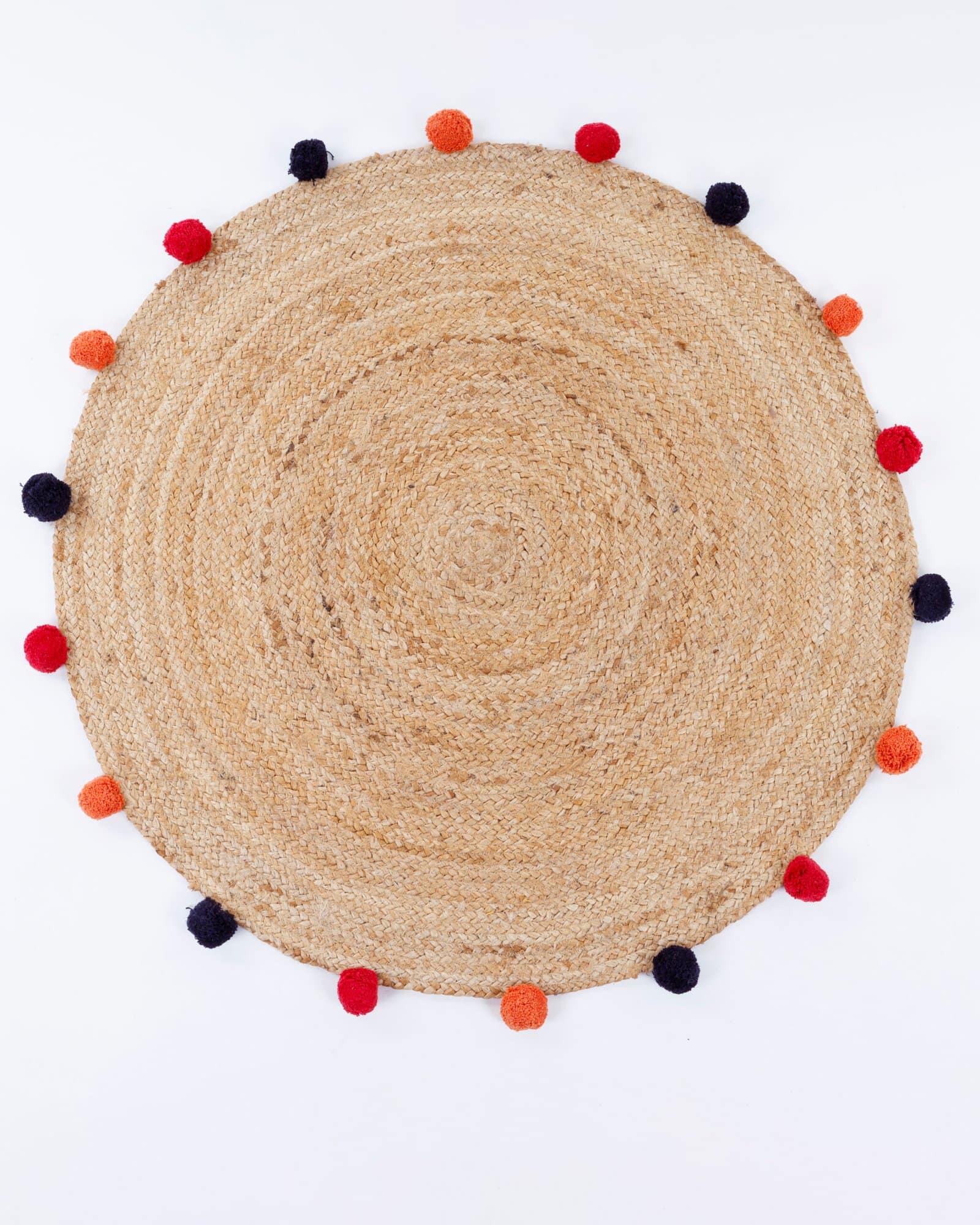 Round Jute Carpet 3-Color - Image 3