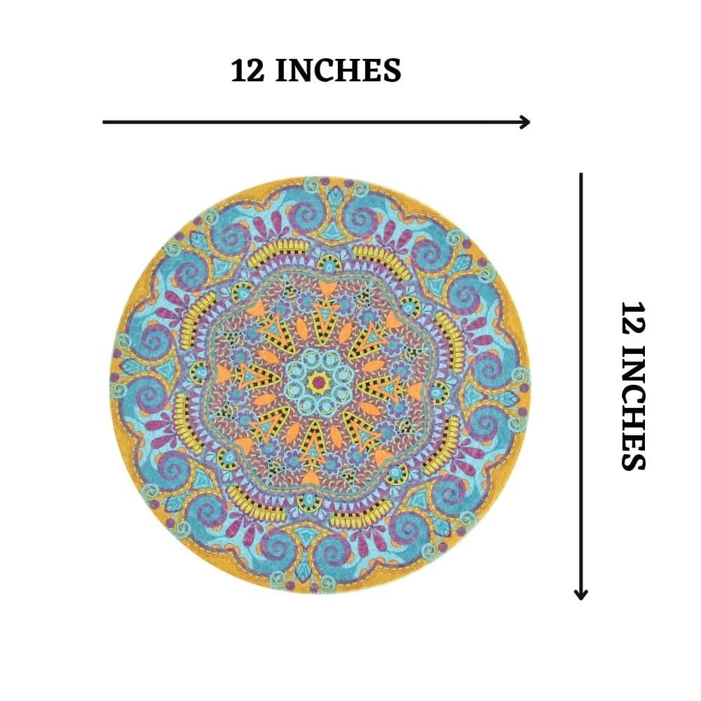 Braided Round Dining Placemats - Image 2