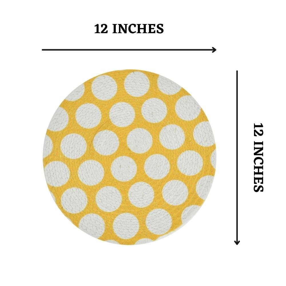 Sustainable Round Dining Mats - Image 2