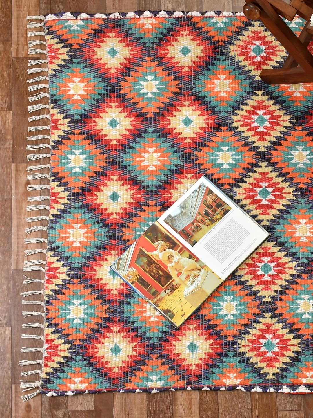 Handmade Modern Pattern Printed Rug