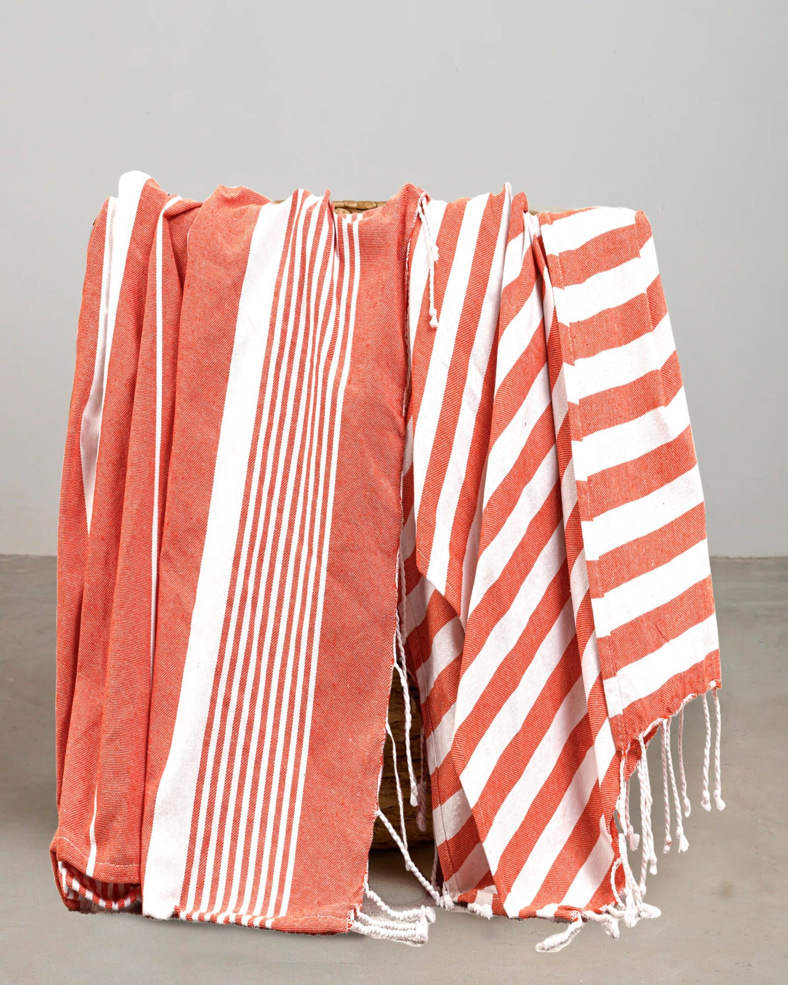Orange Color Bath Towel