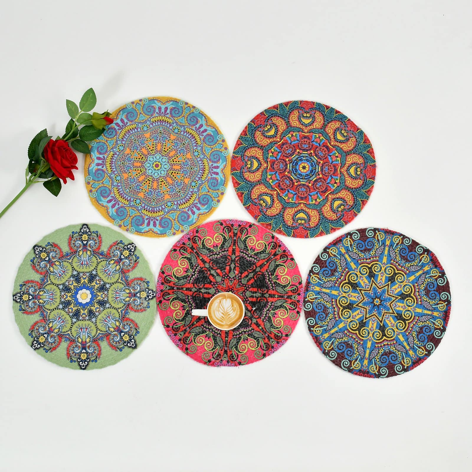 Braided Round Dining Placemats