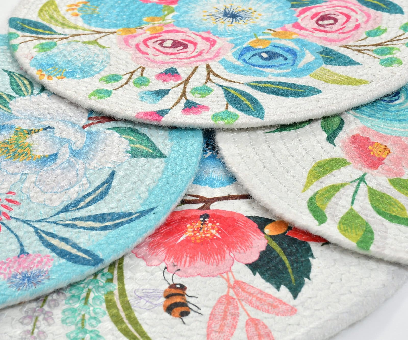 Contemporary Printed Dining Table Mats - Image 5