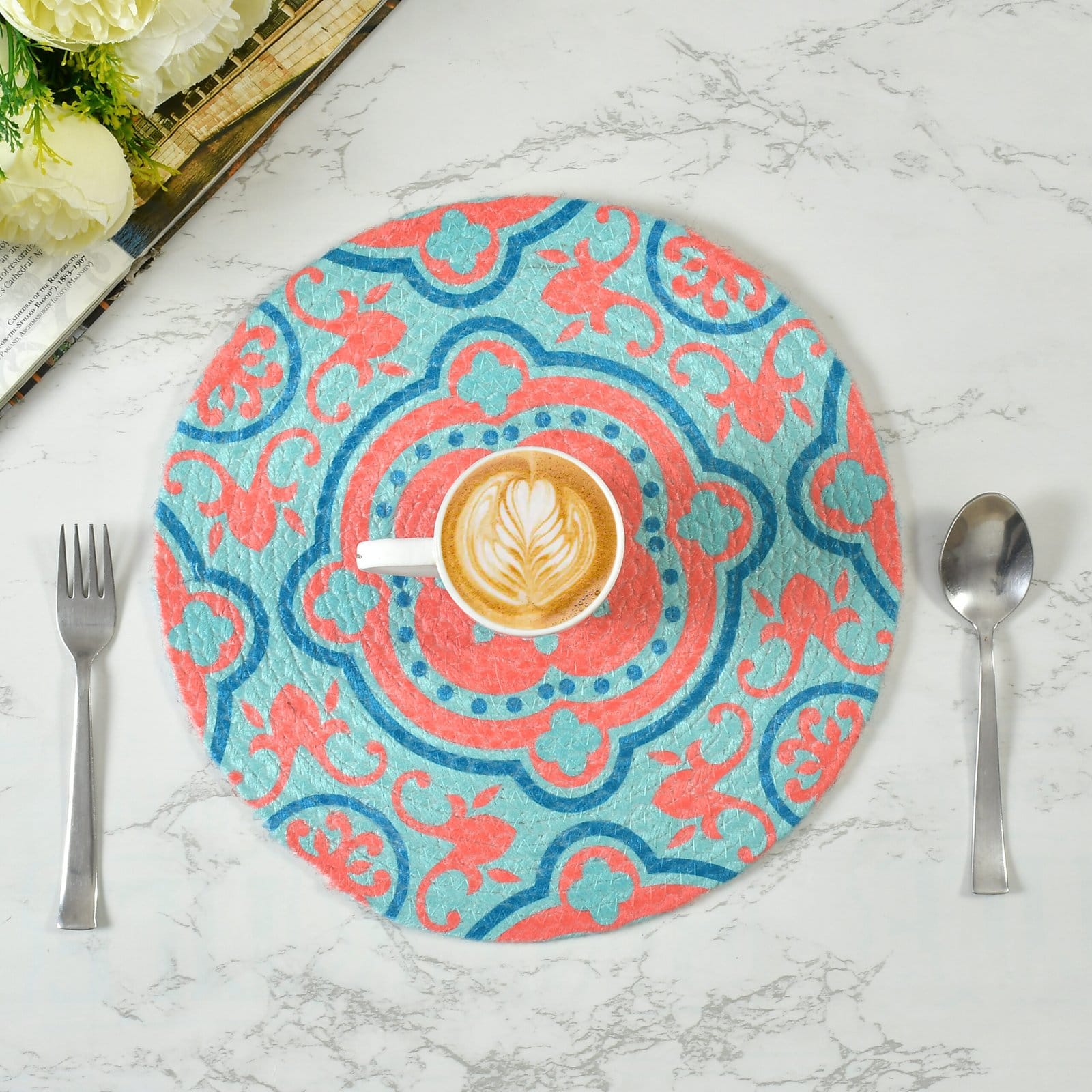 Designer Round Braided Table Placemats