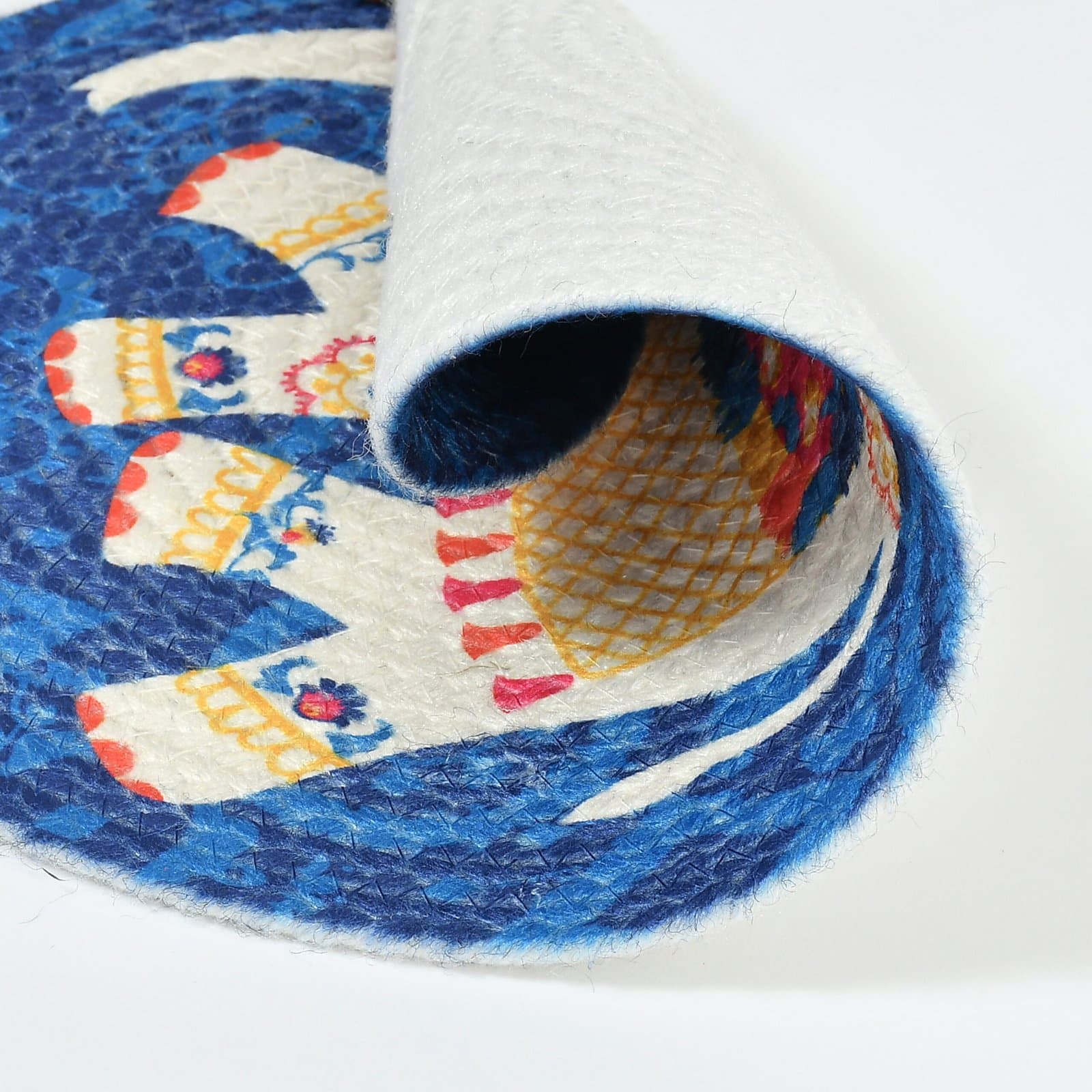 Round Decorative Printed Placemat - Image 4