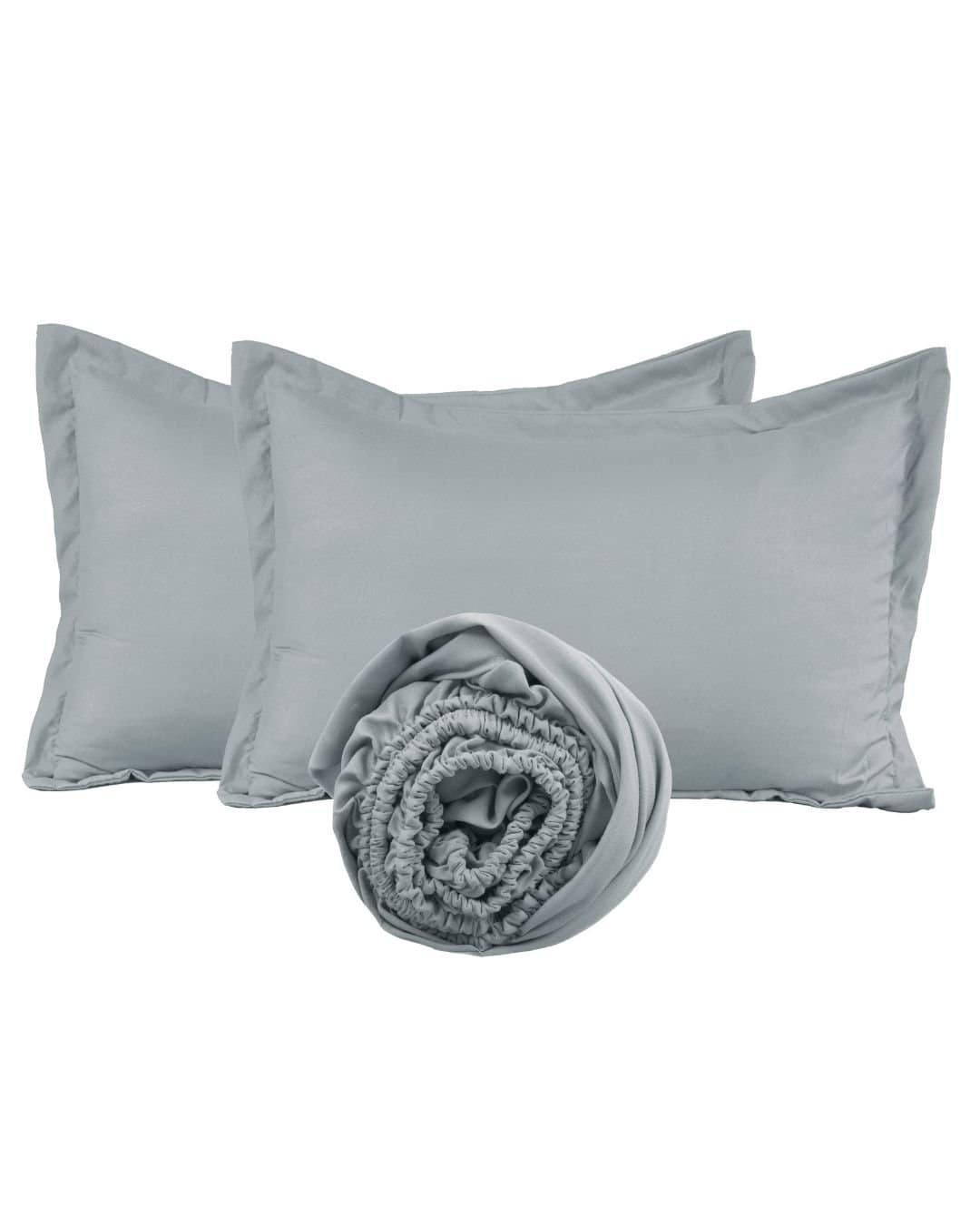 Premium Fitted Slivery-Sage Bedsheet - Image 3