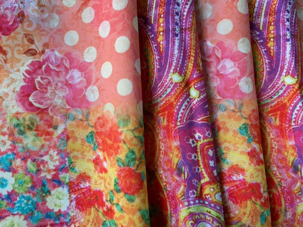 Digital Printed Cotton Feel Table Cover - Image 2