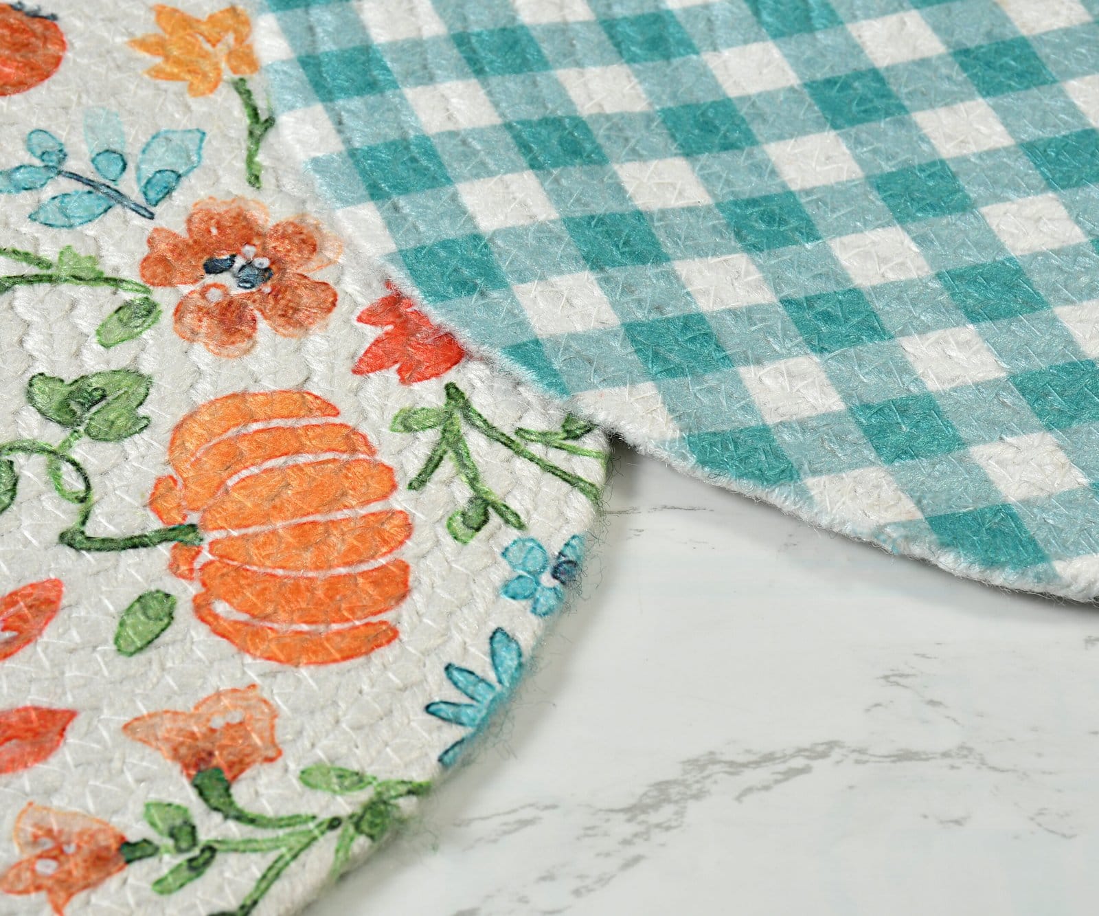 Round Printed Heat Resistant Dining Placemats - Image 4