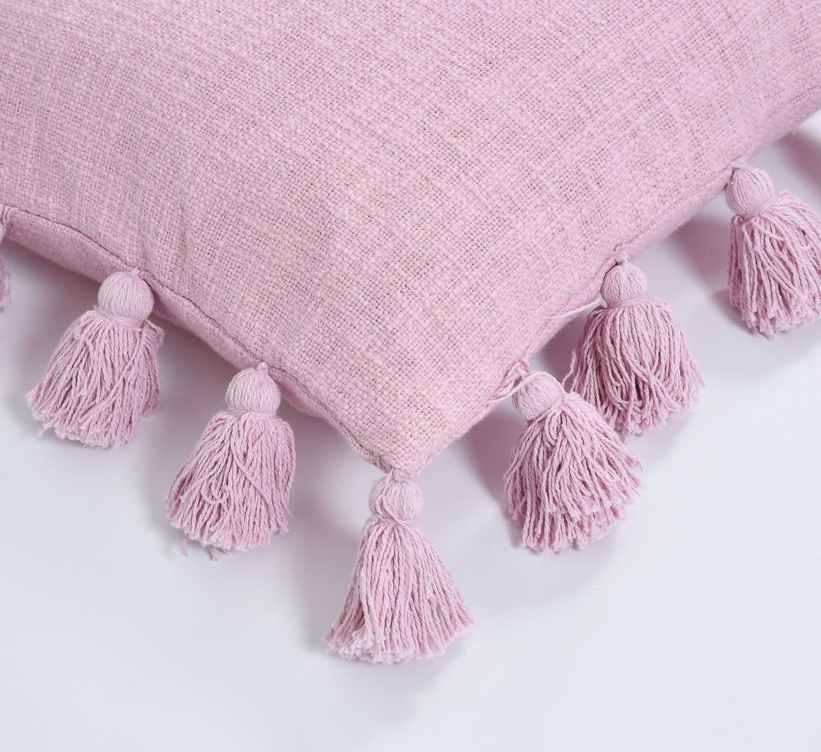2 Decorative Boho Lavender Cushion Cover - Image 1