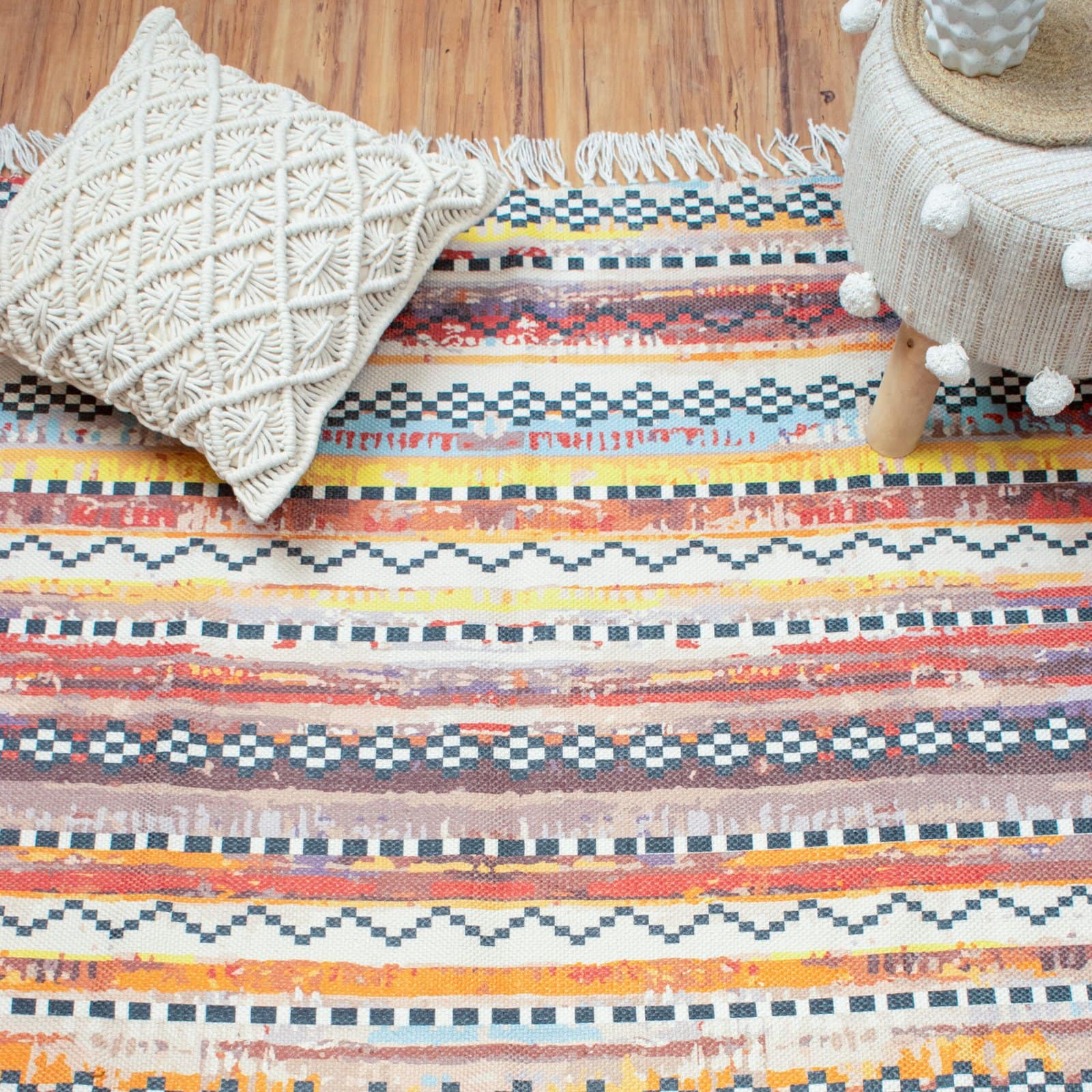 Handmade Sustainable PET Modern Rugs - Image 1