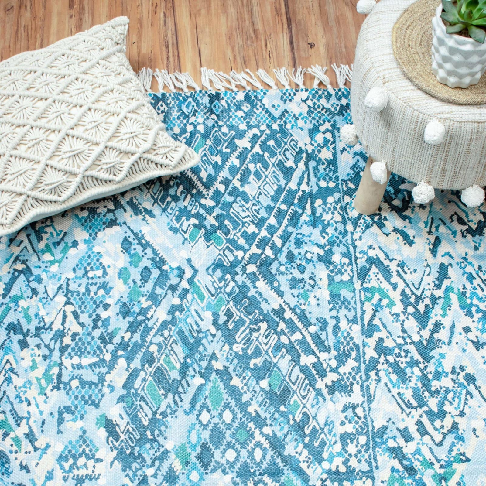 Handmade Sustainable PET Rugs - Image 1