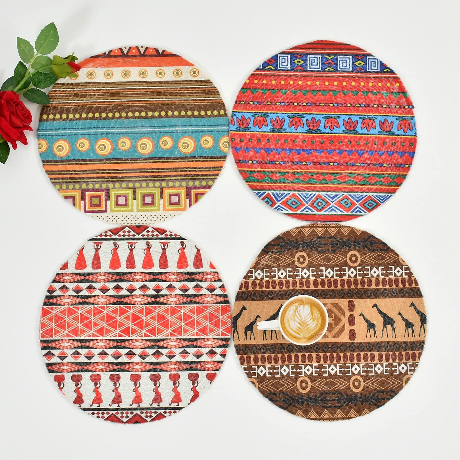 Designer Round Placemats