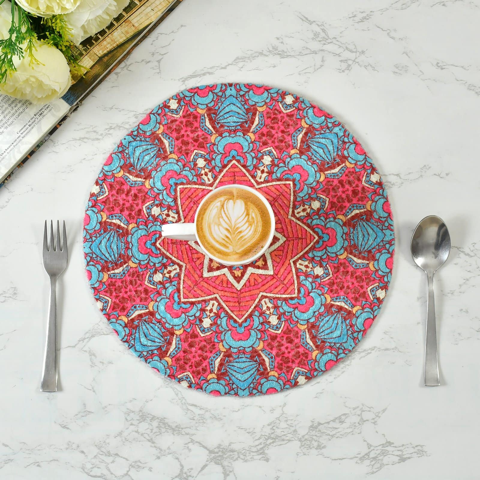 Multi-Purpose Decorative Round Table Mats