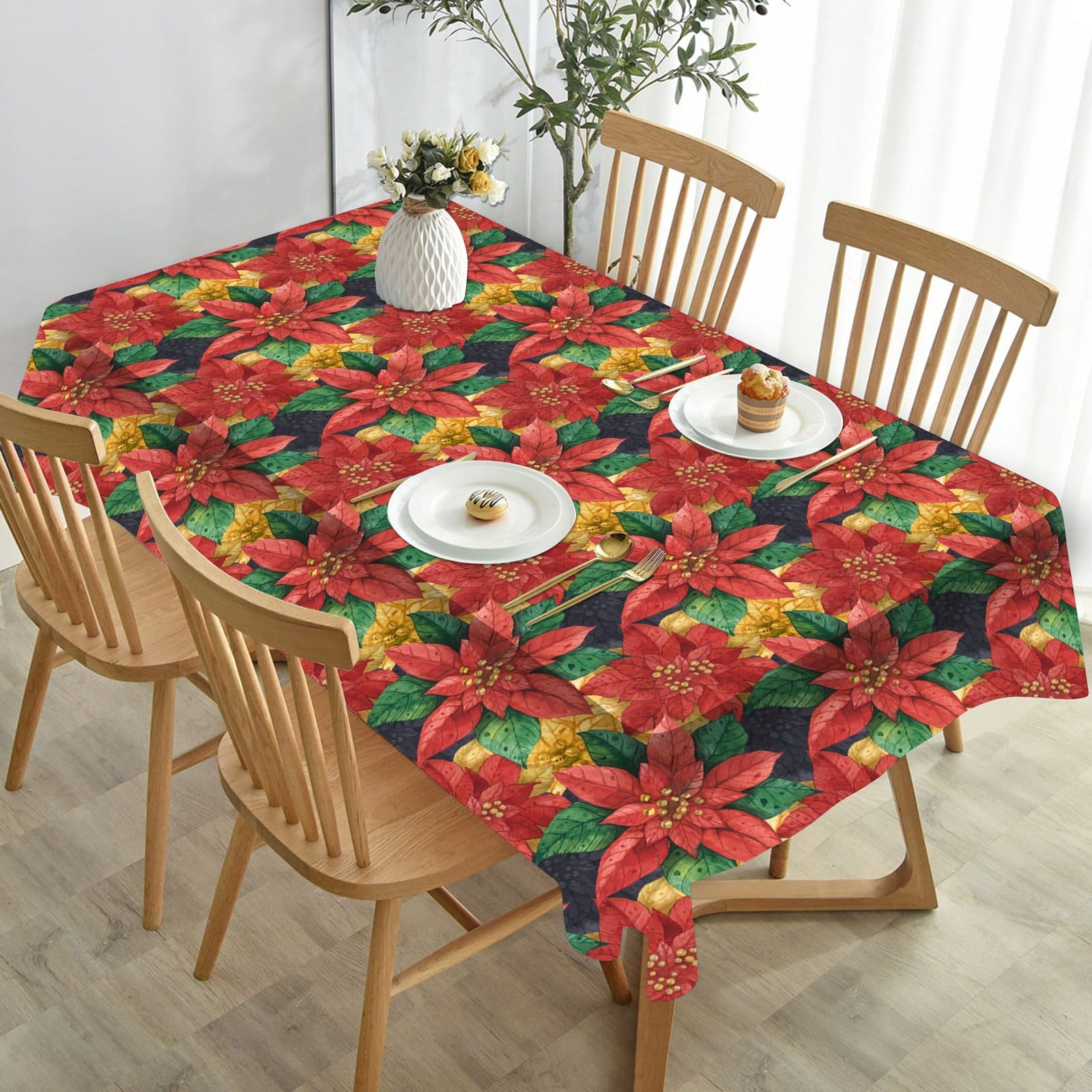 Premium Multicolor Digital Print Table Cloth