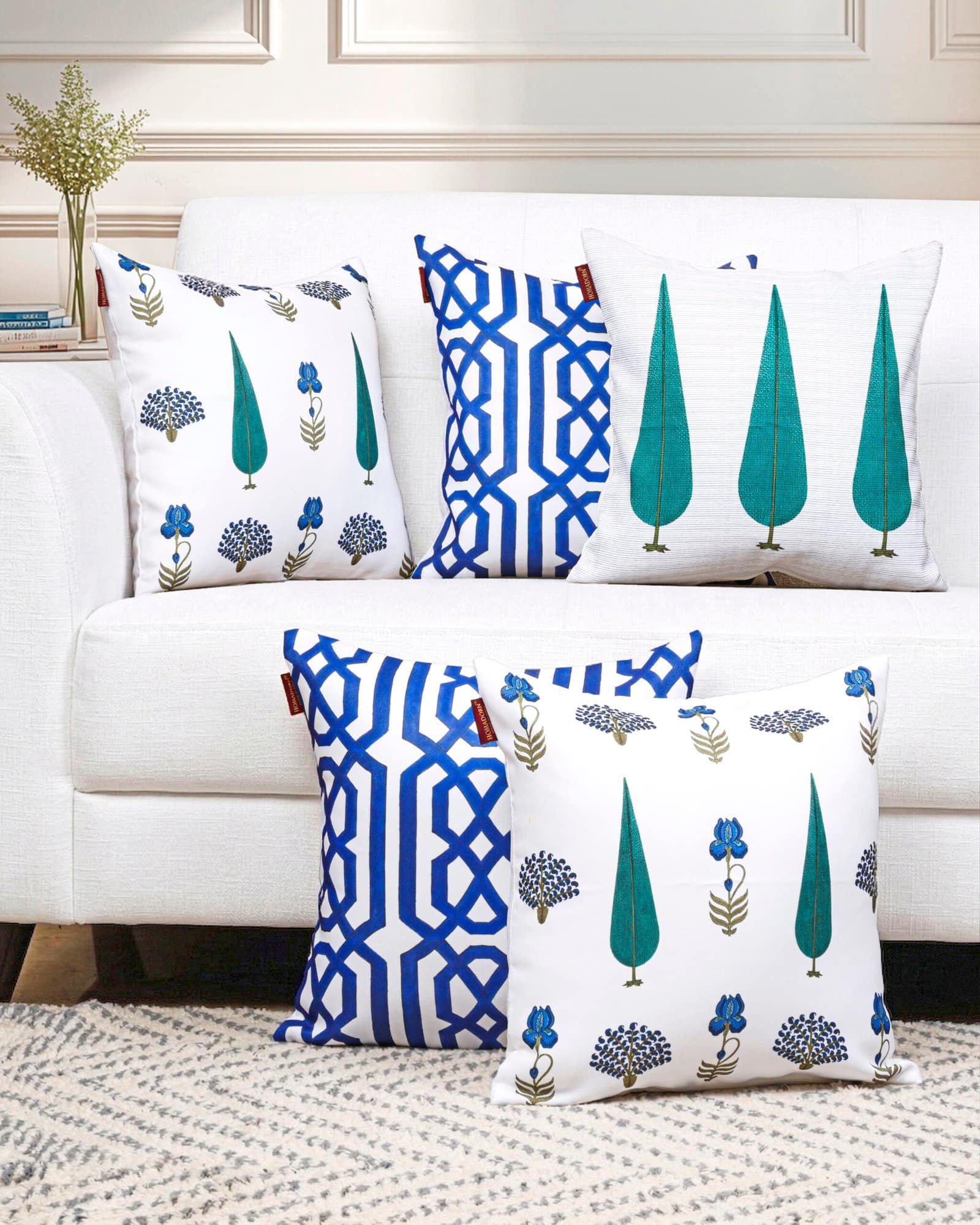 Soft Canvas Decorative Cushion Covers - Image 2