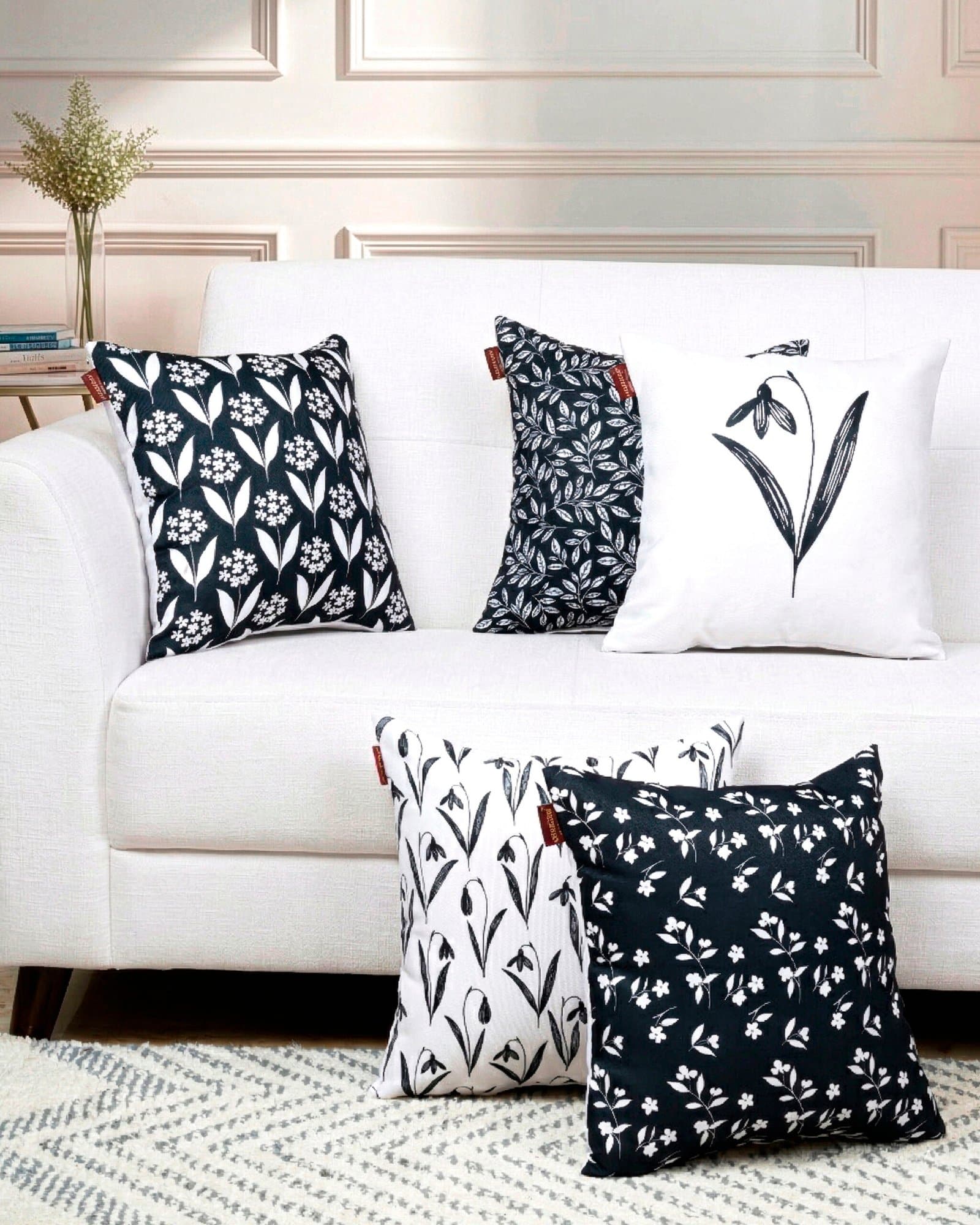 Stylish Printed Canvas Cushion Covers - Image 5