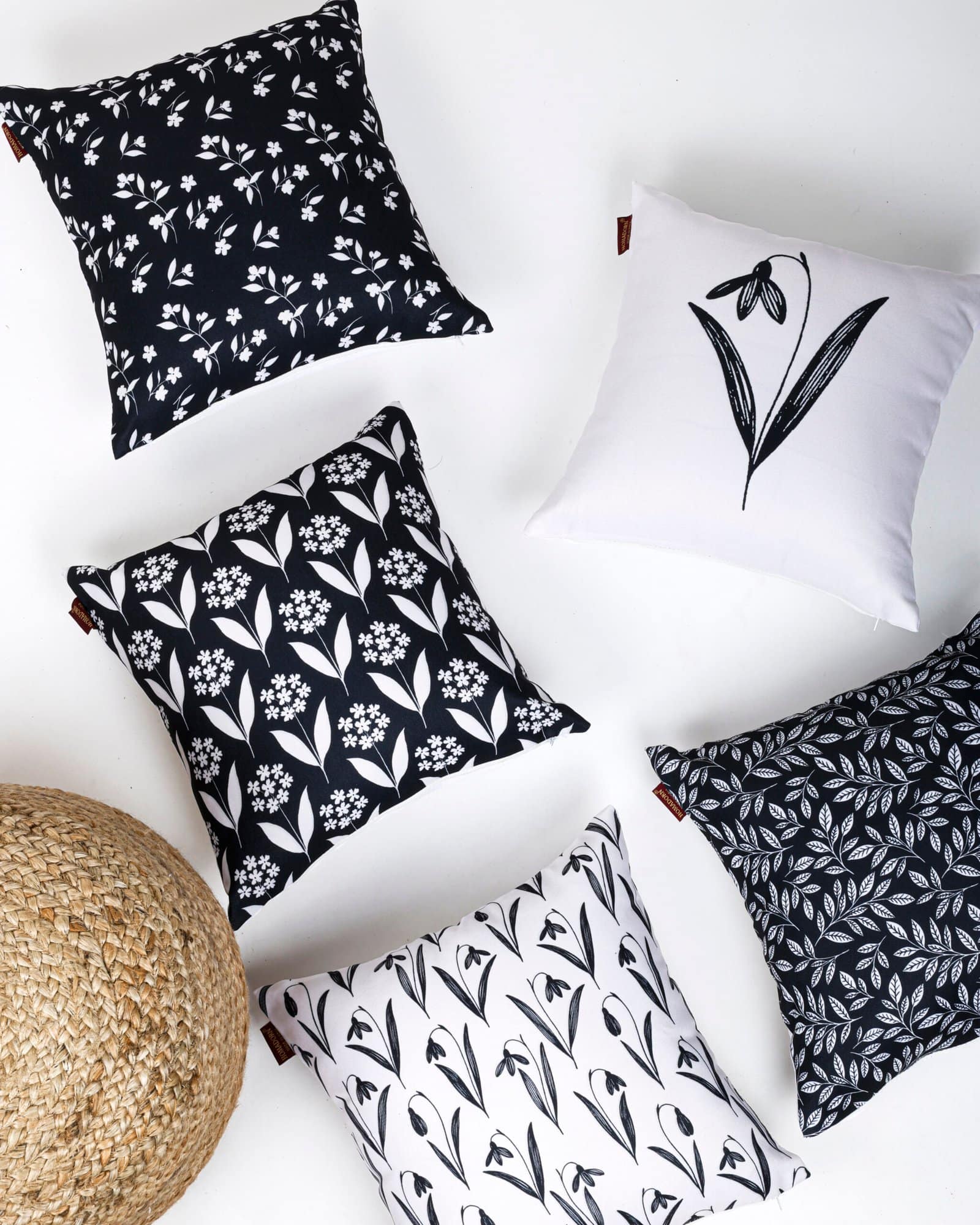 Stylish Printed Canvas Cushion Covers