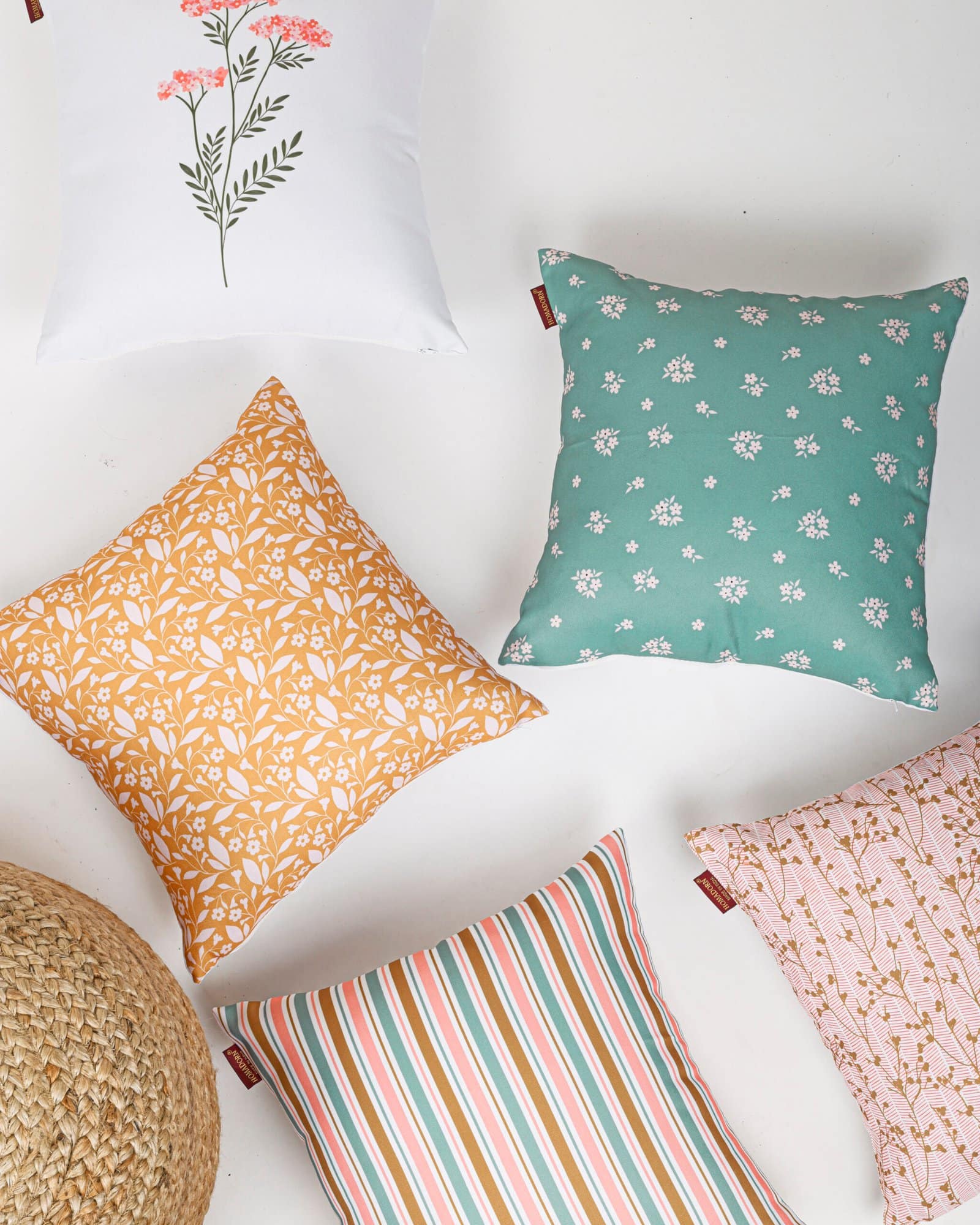 Decorative Canvas Cushion Cover Pack