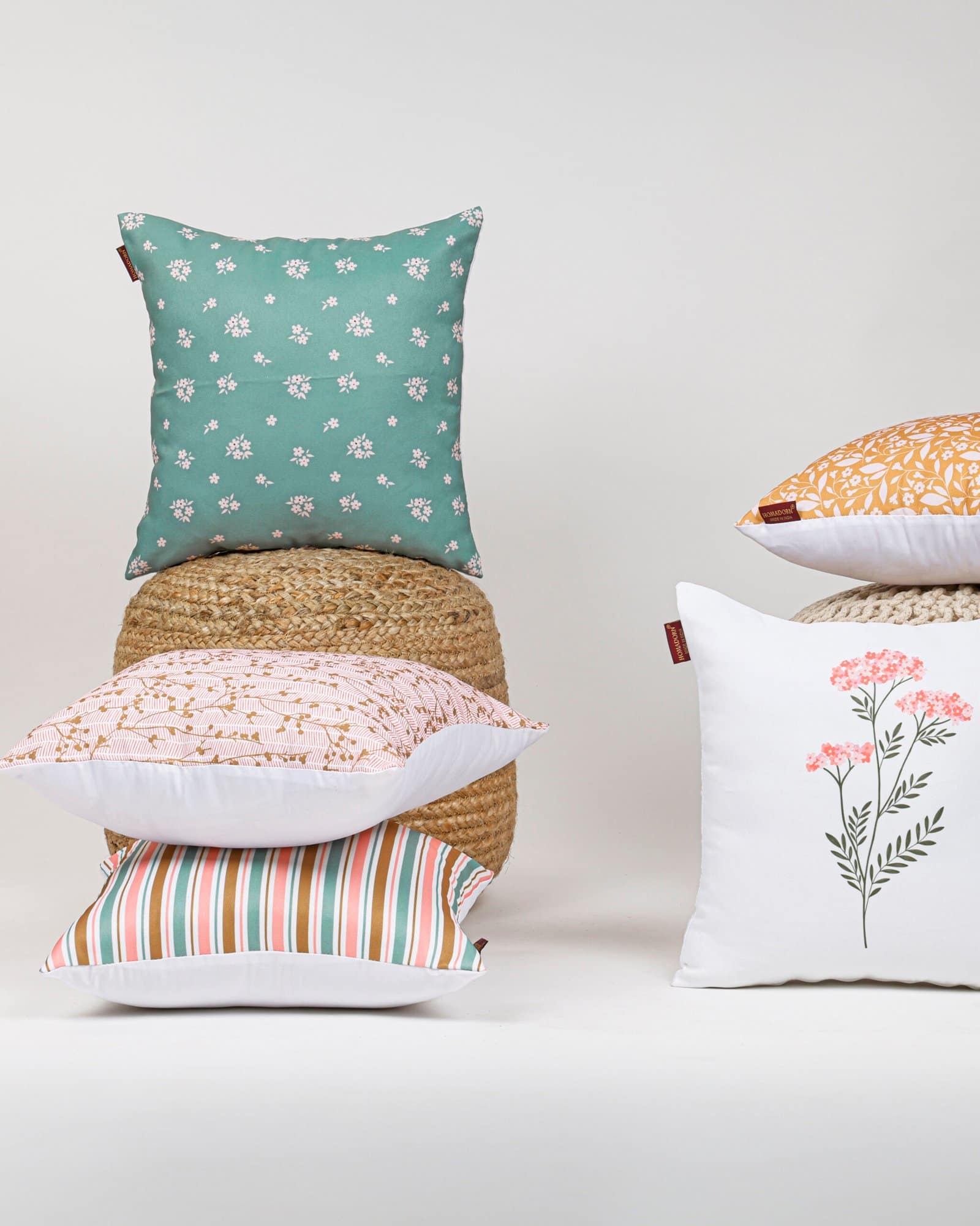 Decorative Canvas Cushion Cover Pack - Image 2