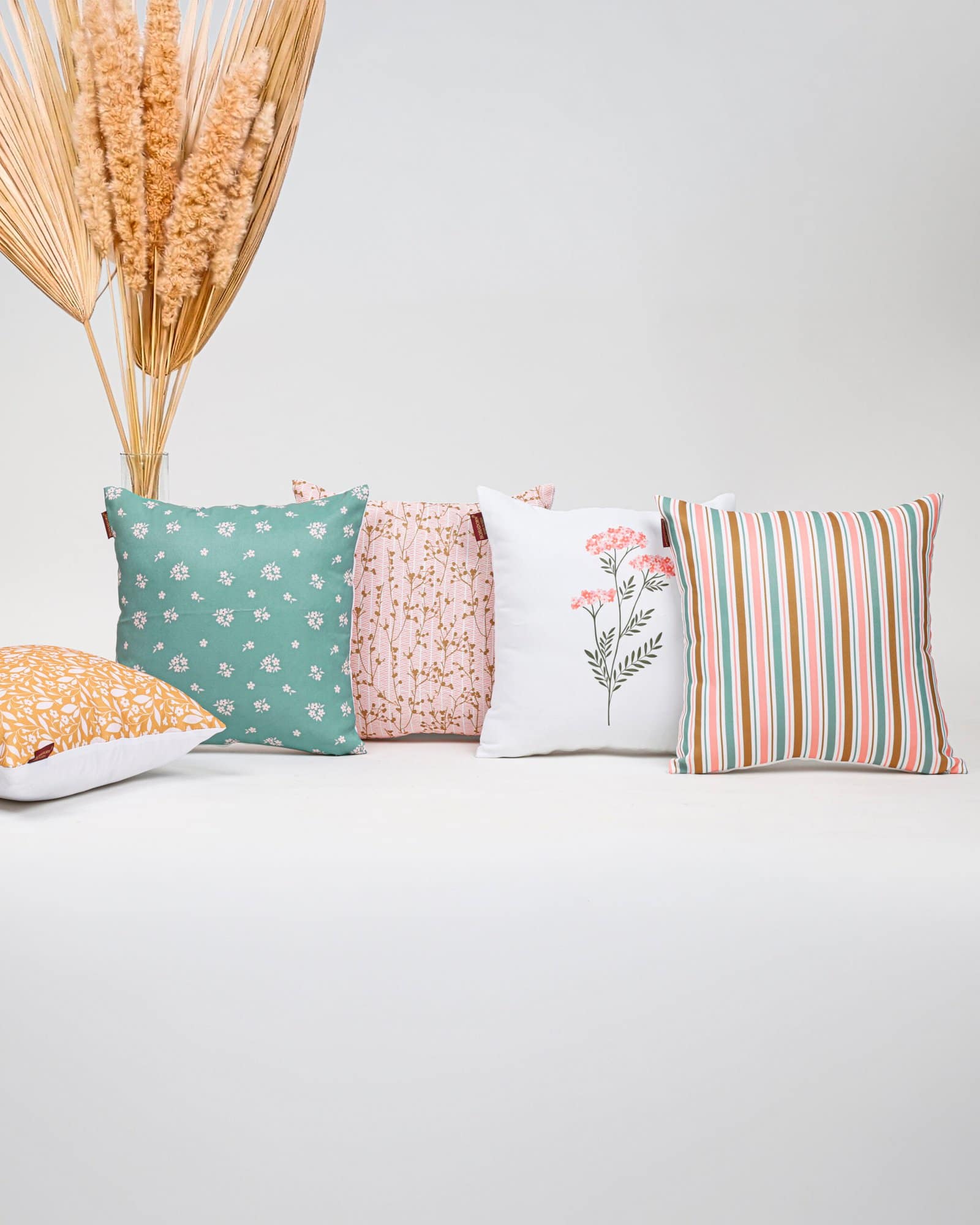 Decorative Canvas Cushion Cover Pack - Image 3