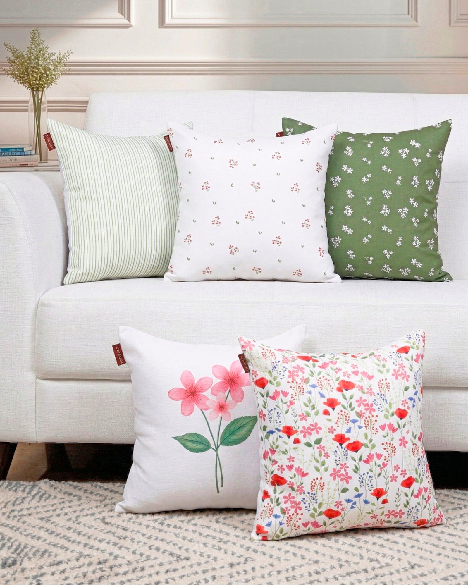 Elegant Printed Cushion Cover - Image 5