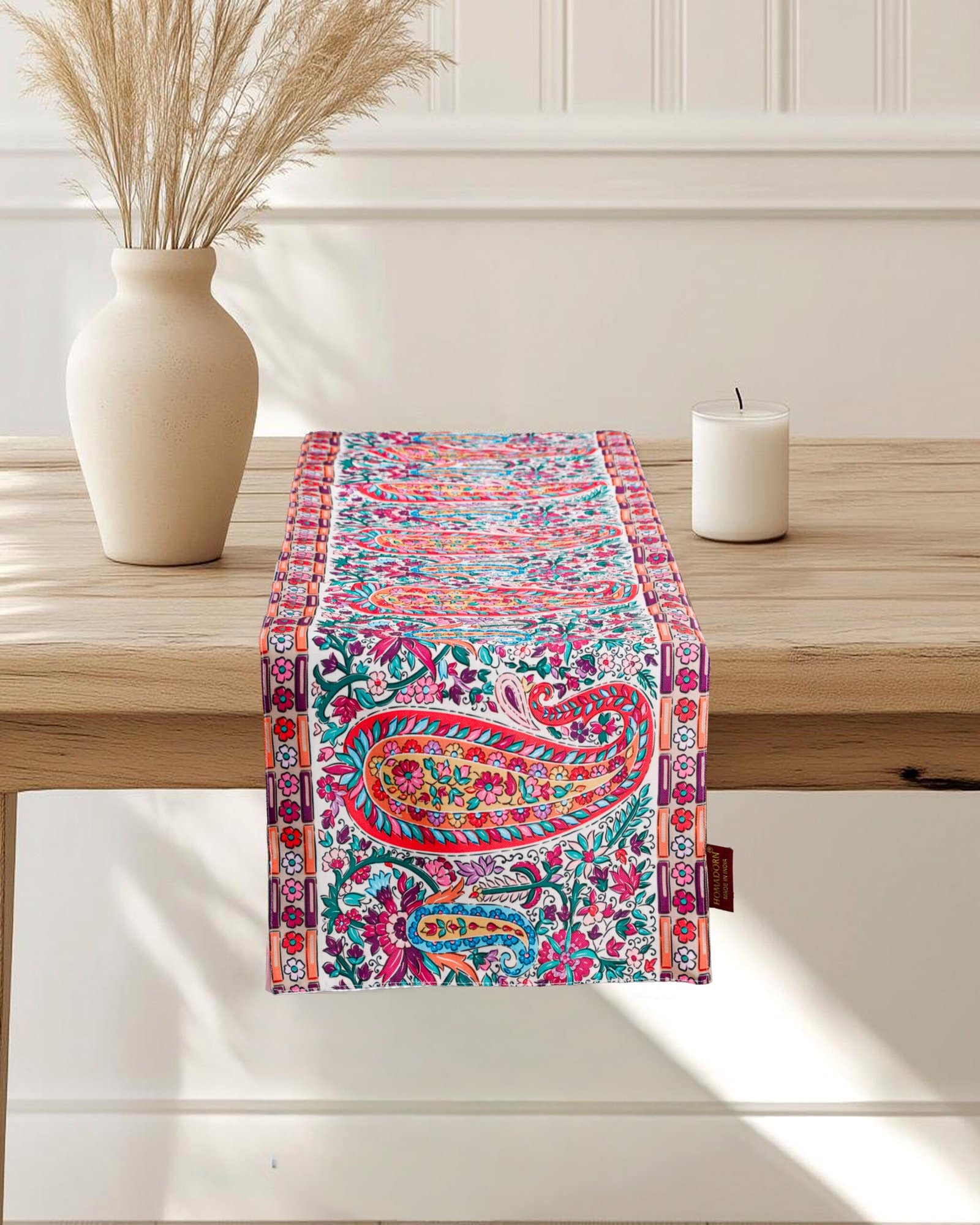 Digital Printed Design Multicolor Table Runner