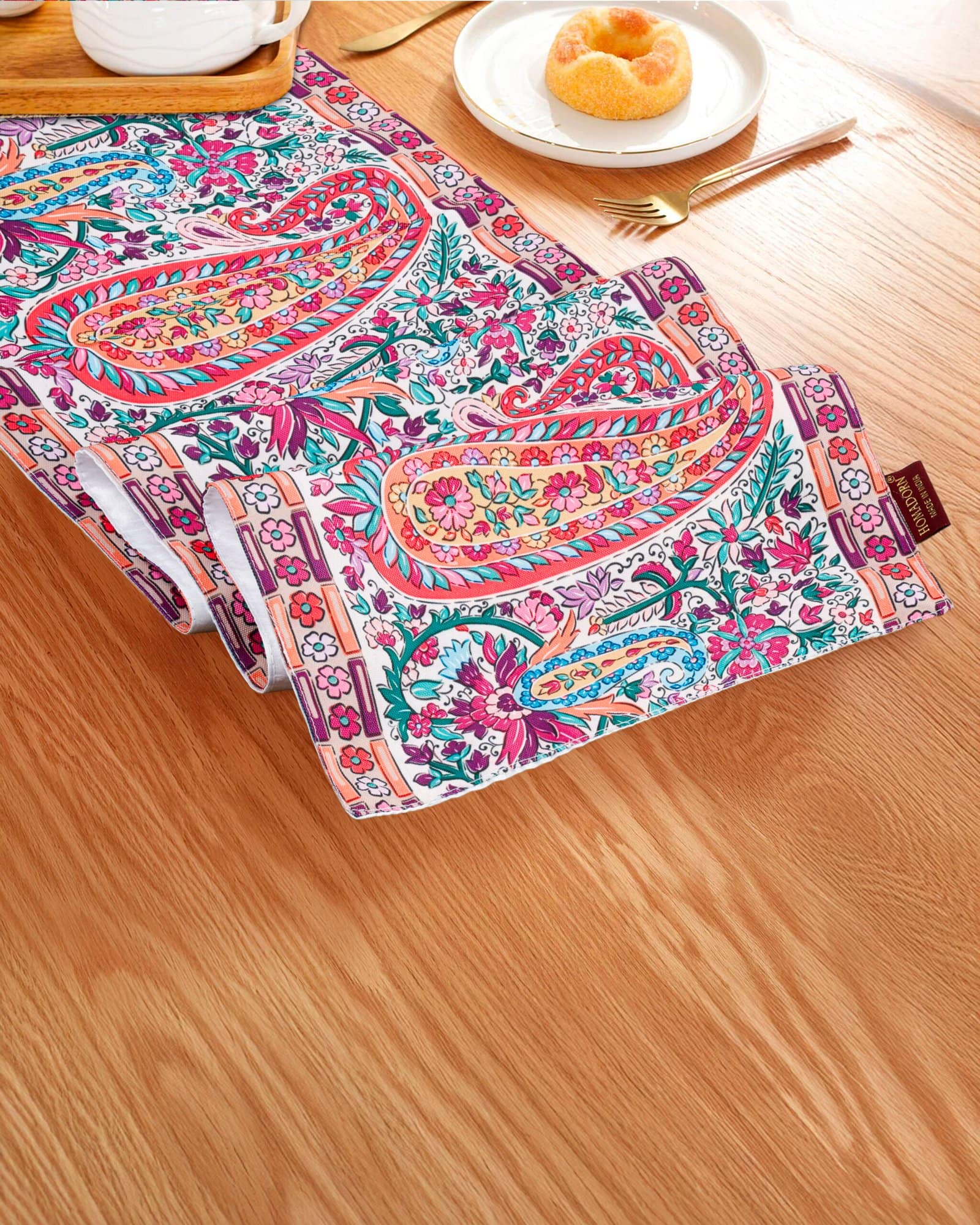 Digital Printed Design Multicolor Table Runner - Image 5
