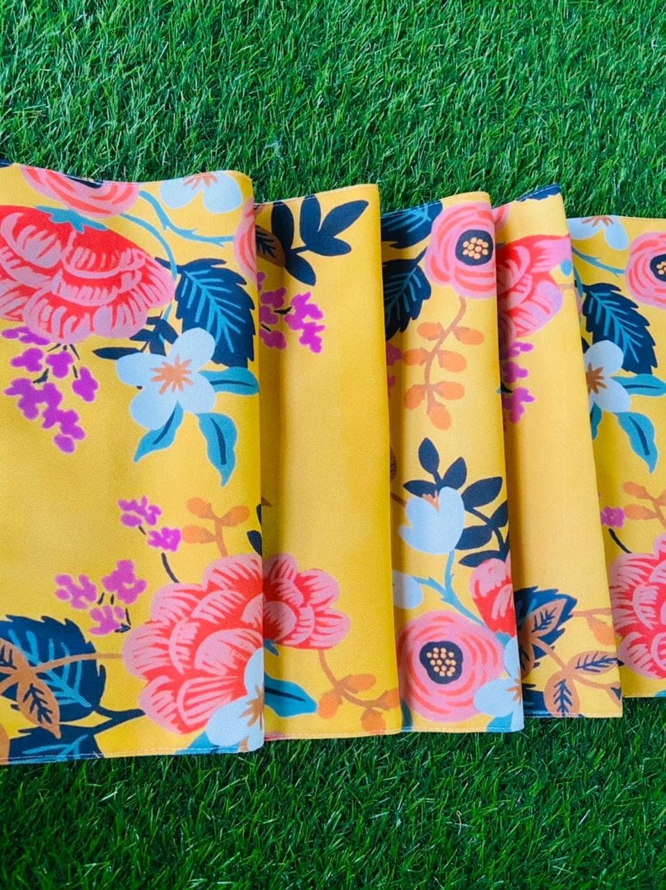 Digital Yellow Shade Table Runner - Image 3