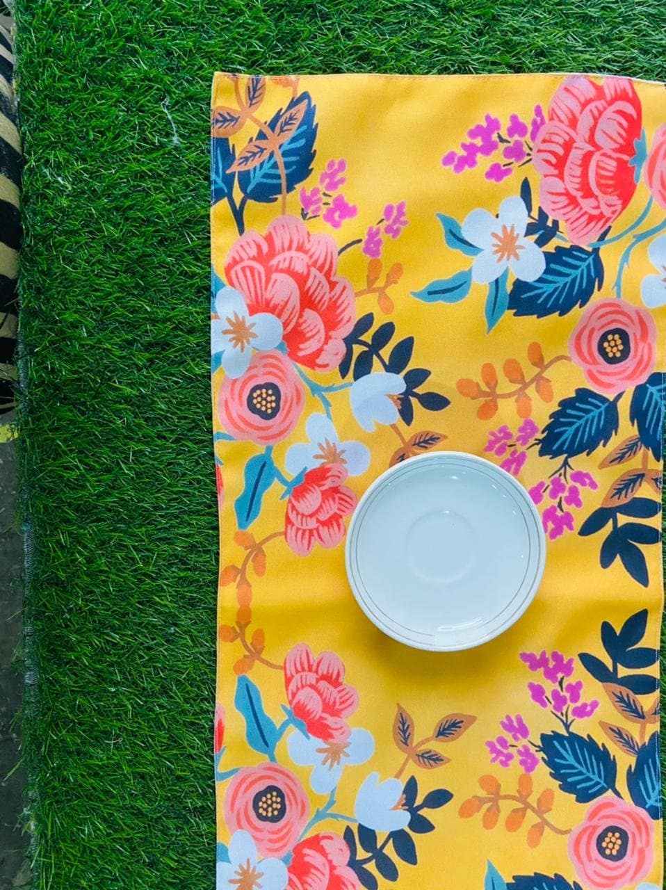Digital Yellow Shade Table Runner - Image 4